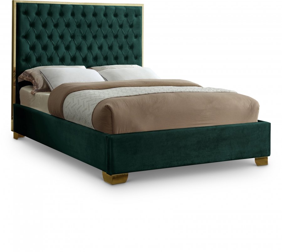 Lana Velvet Upholstered Bed