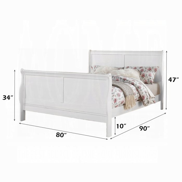 Louis Philippe III EK Bed