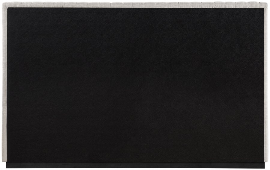 Logan Linen Textured Fabric Upholstered Bed - Image 5