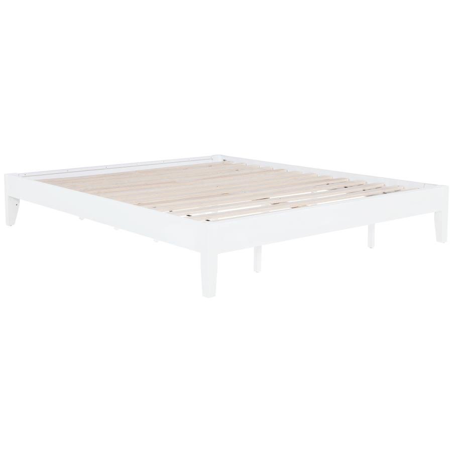 HOUNSLOW EASTERN KING UNIVERSAL PLATFORM BED WHITE