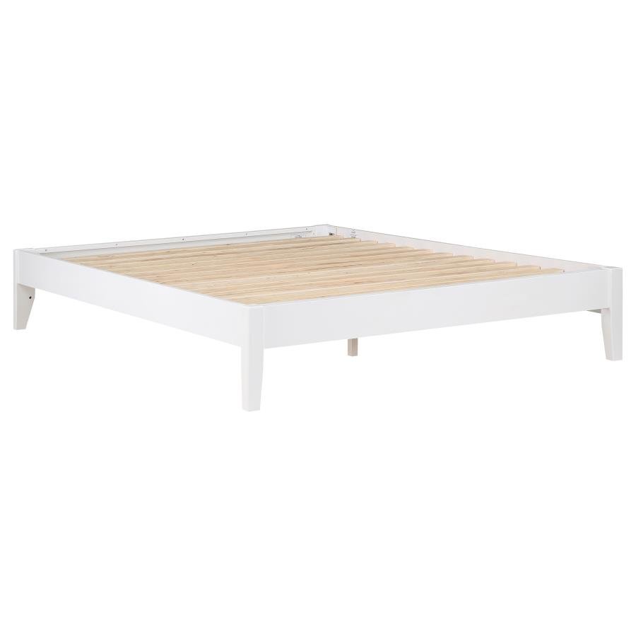HOUNSLOW QUEEN UNIVERSAL PLATFORM BED WHITE