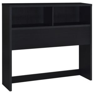 WESTPARK 49-INCH FULL BOOKCASE HEADBOARD BLACK