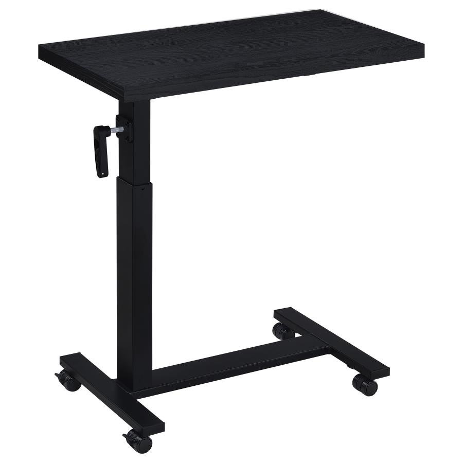 WESTPARK HEIGHT ADJUSTABLE MOBILE BEDROOM C-TABLE BLACK