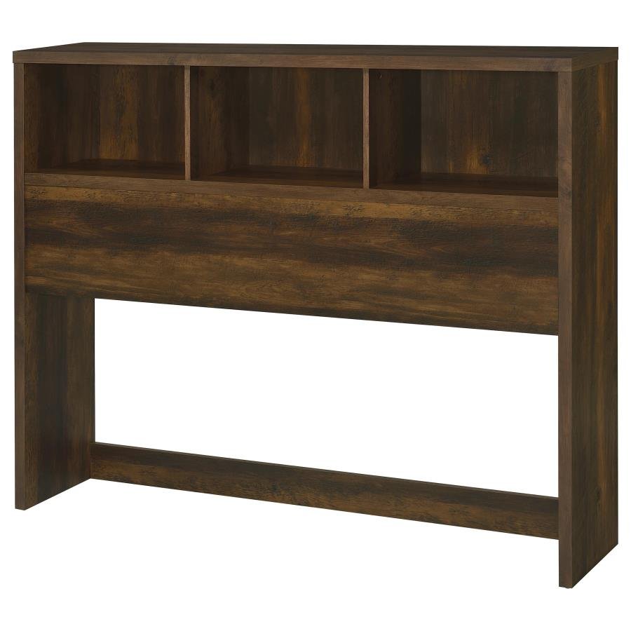 WESTPARK 49-INCH QUEEN BOOKCASE HEADBOARD DARK PINE - Image 4