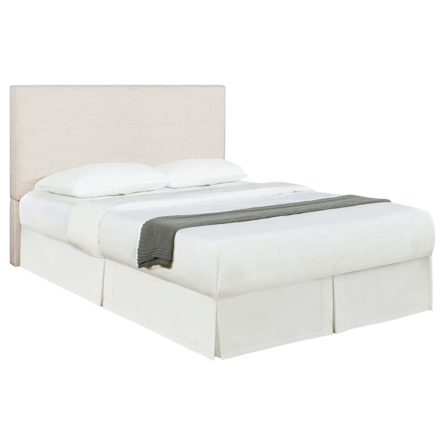 PIRRO UPHOLSTERED KING PANEL HEADBOARD SAND