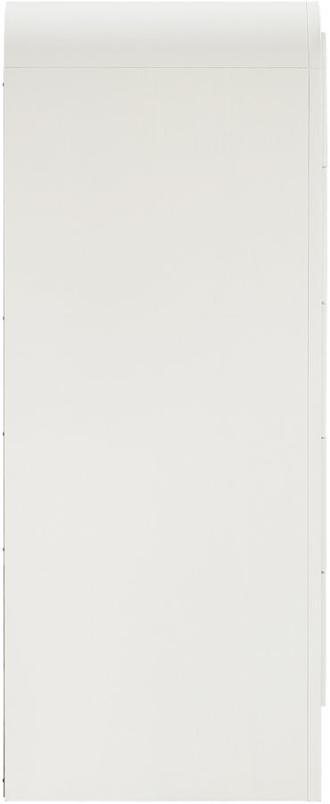 Fluted Solid Wood And Oak Veneer Chest - Image 6