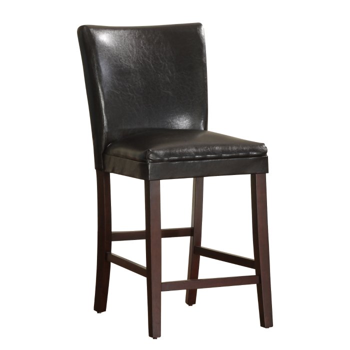 3276-24CR COUNTER HEIGHT CHAIR, DARK BROWN P/U