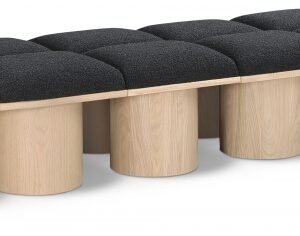 Pavilion Boucle Fabric Upholstered 12pc. Modular Bench