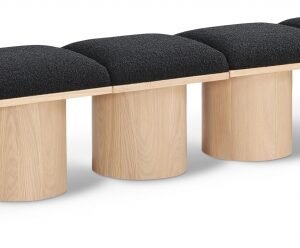 Pavilion Boucle Fabric Upholstered 6pc. Modular Bench