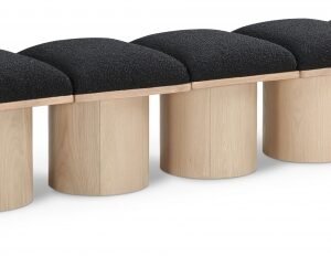 Pavilion Boucle Fabric Upholstered 7pc. Modular Bench
