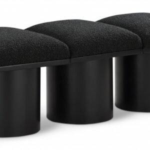 Pavilion Boucle Fabric Upholstered 3pc. Modular Bench