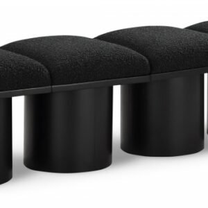Pavilion Boucle Fabric Upholstered 4pc. Modular Bench