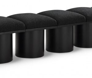 Pavilion Boucle Fabric Upholstered 7pc. Modular Bench