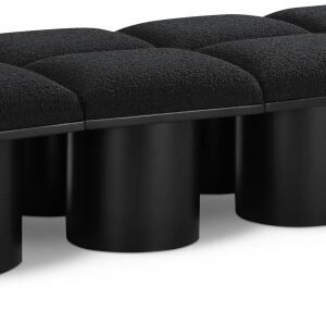 Pavilion Boucle Fabric Upholstered 8pc. Modular Bench