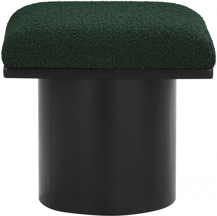 Pavilion Boucle Fabric Upholstered Stool - Image 3