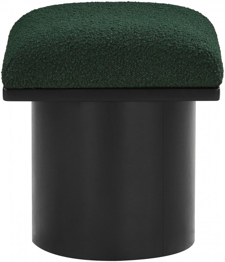 Pavilion Boucle Fabric Upholstered Stool - Image 4