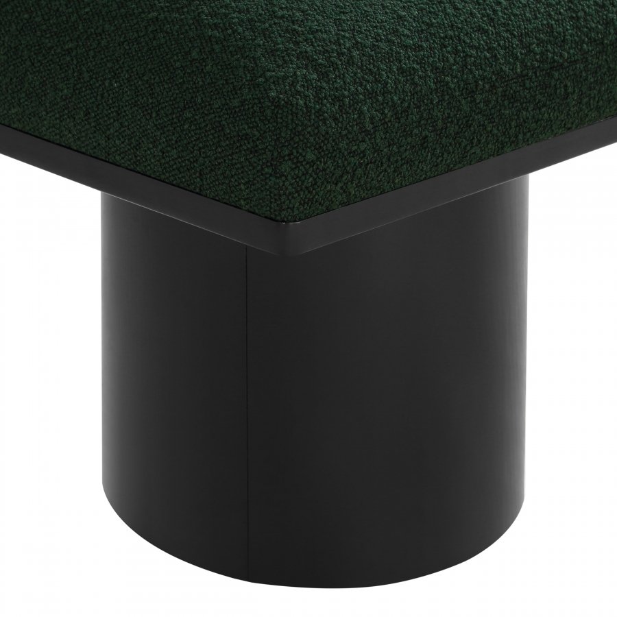 Pavilion Boucle Fabric Upholstered Stool - Image 6