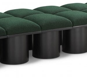Pavilion Boucle Fabric Upholstered 12pc. Modular Bench