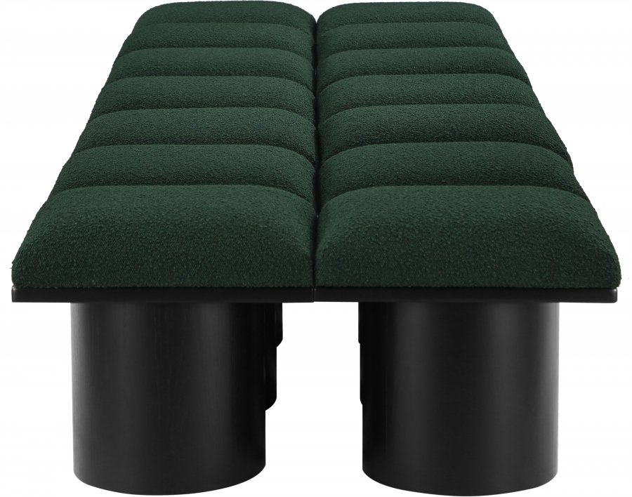 Pavilion Boucle Fabric Upholstered 14pc. Modular Bench - Image 4