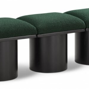 Pavilion Boucle Fabric Upholstered 3pc. Modular Bench