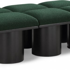 Pavilion Boucle Fabric Upholstered 6pc. Modular Bench