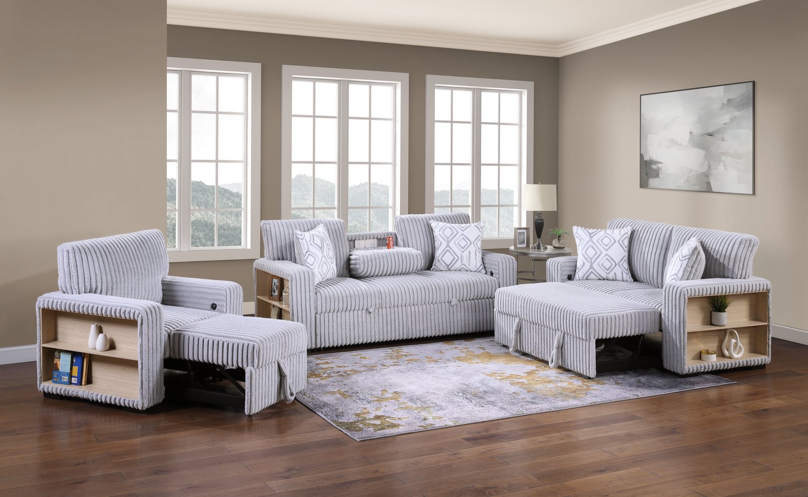 2 Piece Sofa and Loveseat – 3473