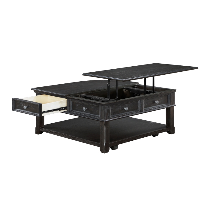 3503BK-01 Lift Top Cocktail Table - Image 6