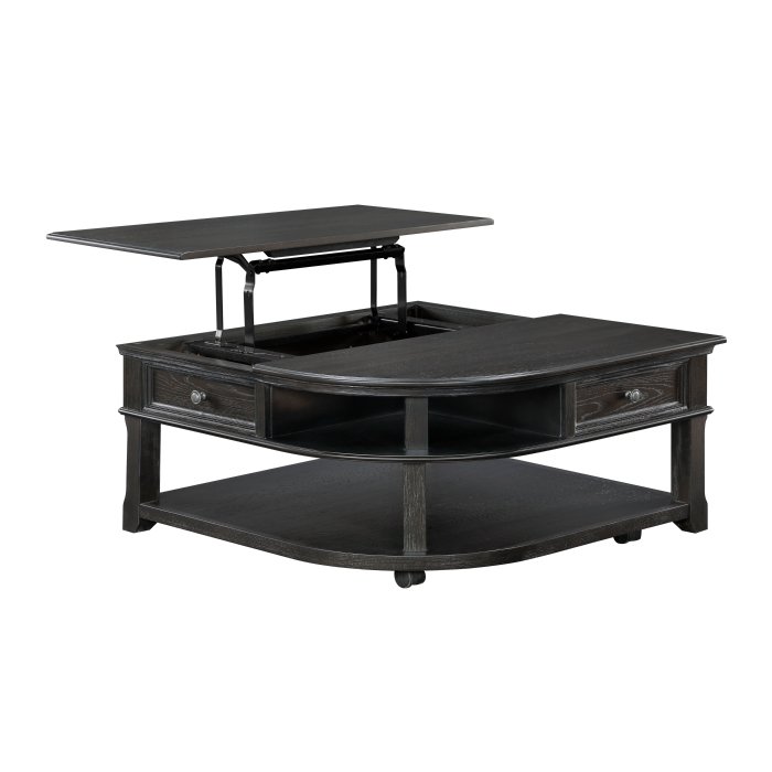 3503BK-01 Lift Top Cocktail Table - Image 7