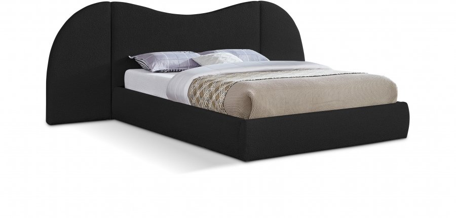 Everest Boucle Fabric Upholstered Bed