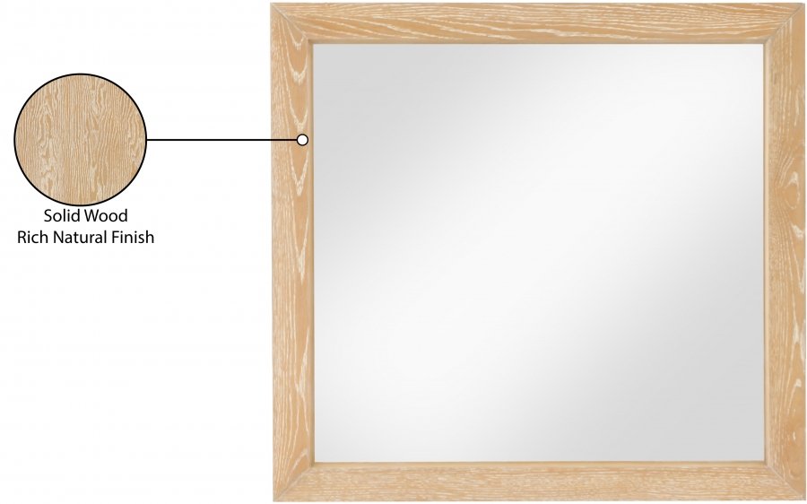 35717_00.jpg Fairfax Solid Wood And Oak Veneer Frame Mirror - Image 7