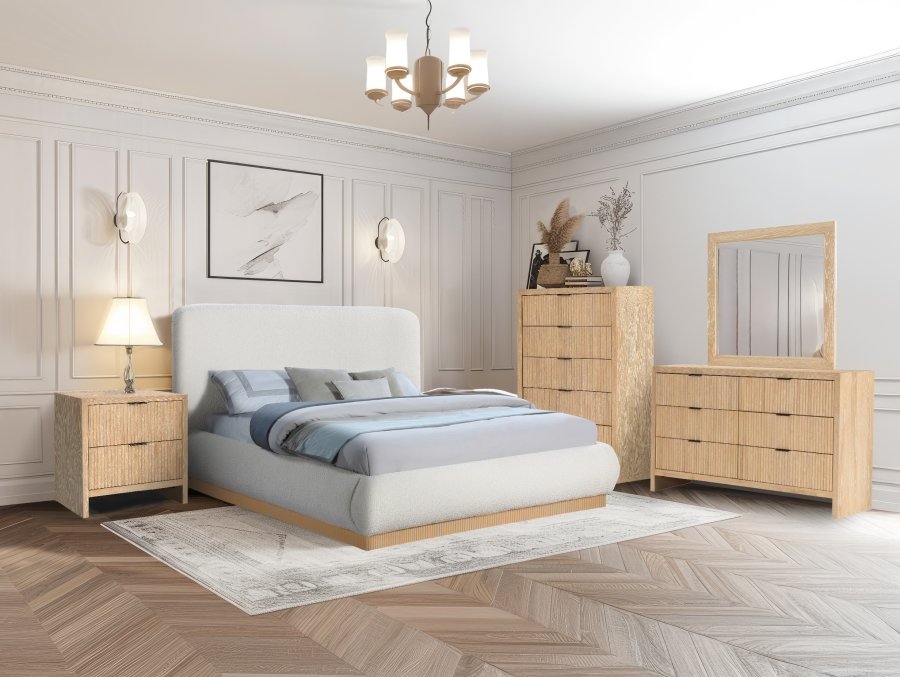 35717_LS.jpg Fairfax Solid Wood And Oak Veneer Frame Mirror - Image 5