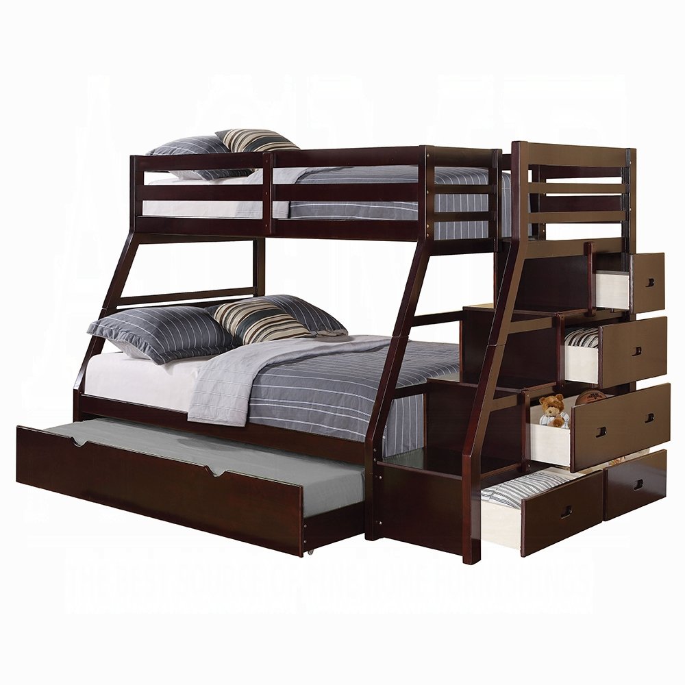 Jason Twin/Full Bunk Bed W/Trundle & Storage - Image 2