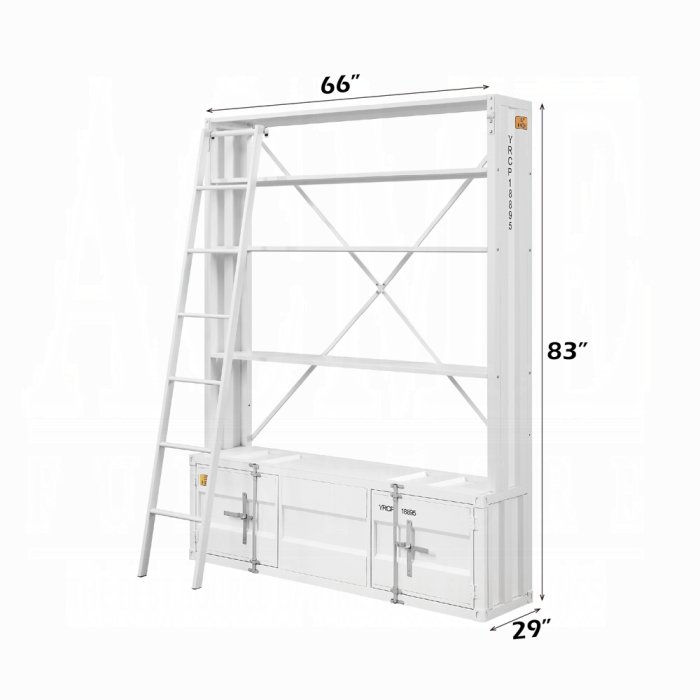 39882_dim.jpg Cargo Bookcase W/Ladder - Image 2