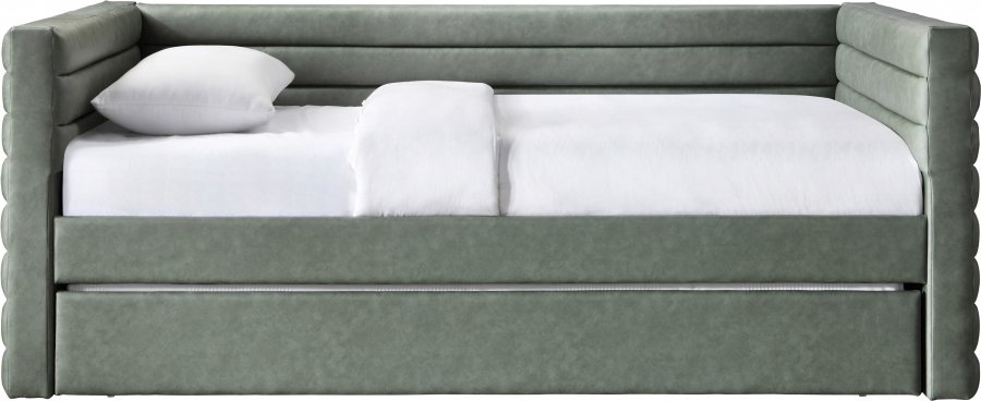 Beverly Vegan Leather Upholstered Twin Daybed - Image 3