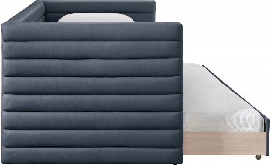 Beverly Vegan Leather Upholstered Twin Daybed - Image 4