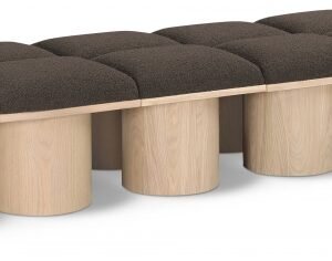 Pavilion Boucle Fabric Upholstered 12pc. Modular Bench