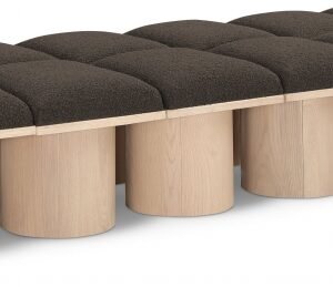 Pavilion Boucle Fabric Upholstered 12pc. Modular Bench