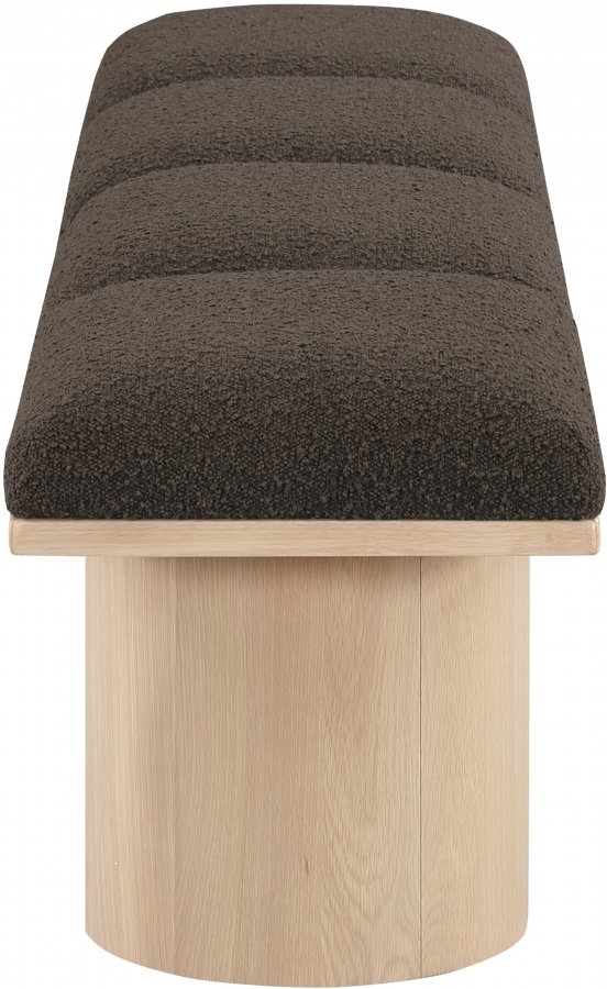 Pavilion Boucle Fabric Upholstered 4pc. Modular Bench - Image 4