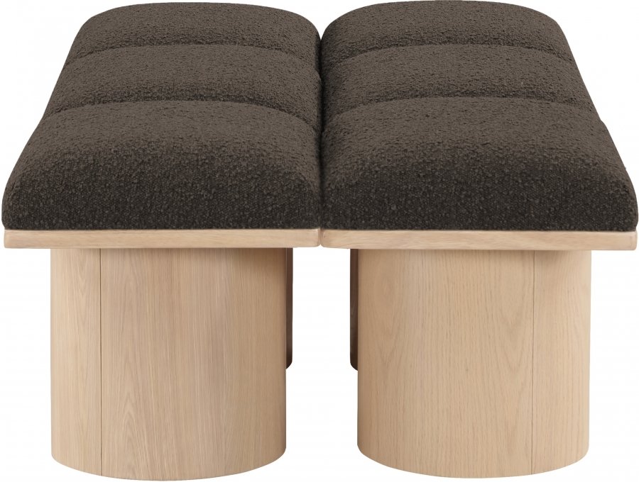 41042-3.jpg Pavilion Boucle Fabric Upholstered 6pc. Modular Bench - Image 4