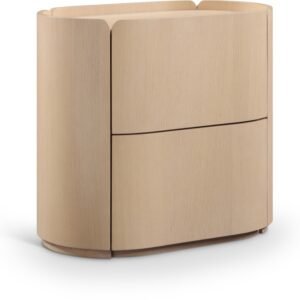 Everett Oak Veneer Night Stand