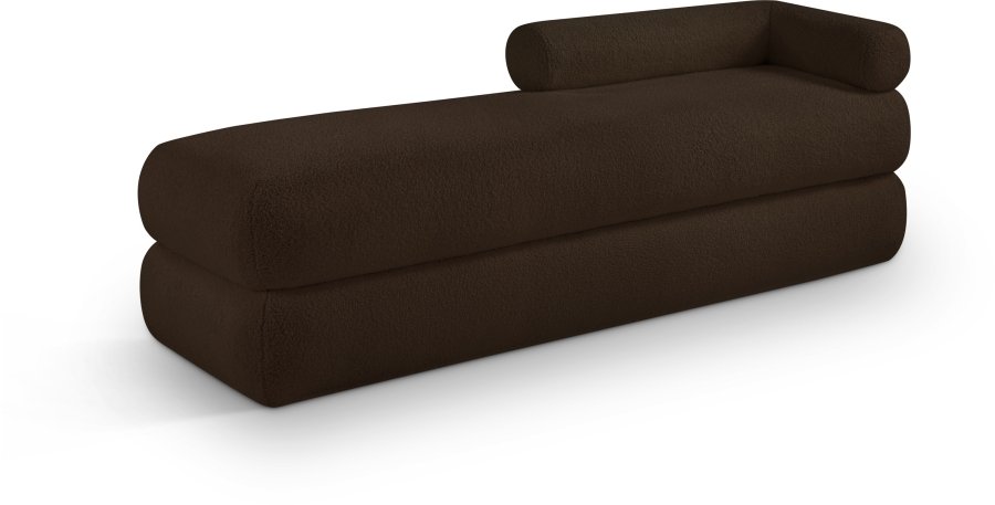 Kennedy Teddy Fabric Upholstered Bench