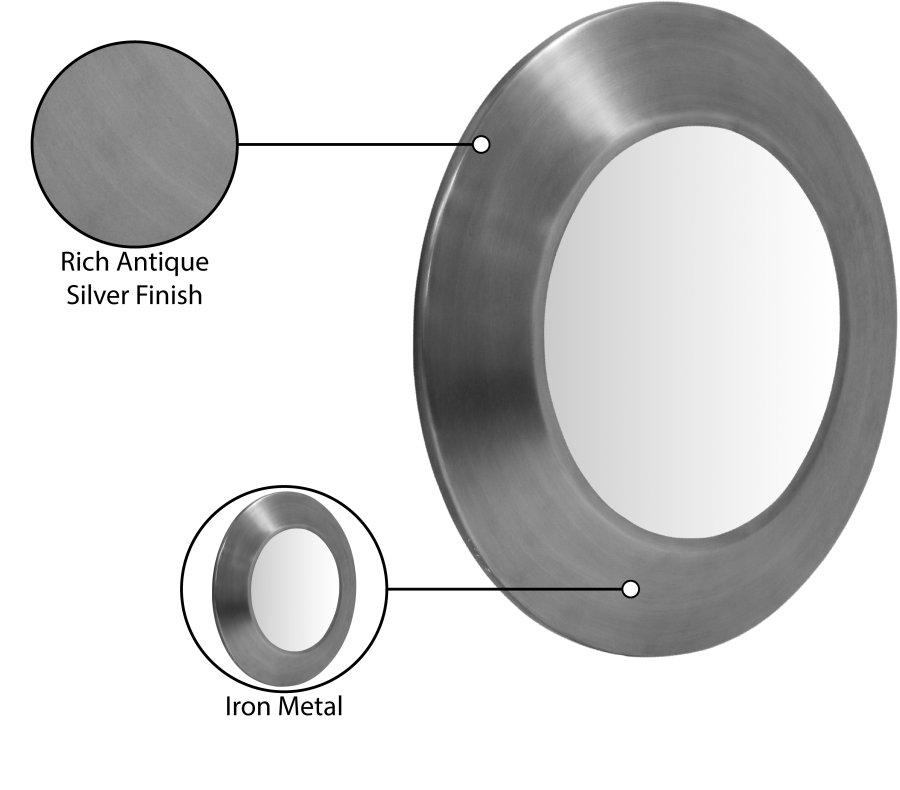 44576_00.jpg Sphere Iron Frame Mirror - Image 8