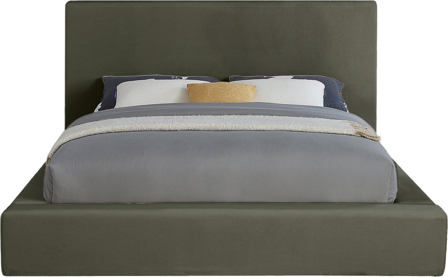 Dorian Velvet Upholstered Bed - Image 3