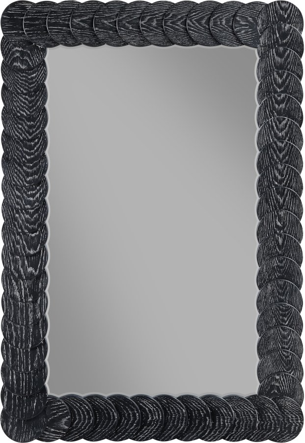 Revolve Oak Veneer Mirror - Image 3