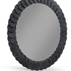 Revolve Oak Veneer Mirror