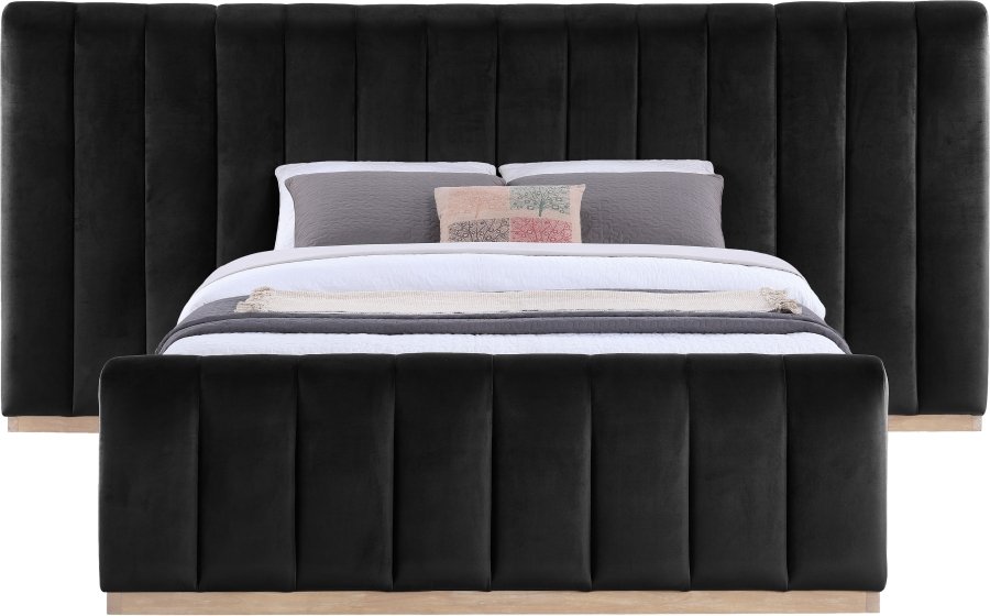 49099-2.jpg Amara Velvet Upholstered Bed - Image 3
