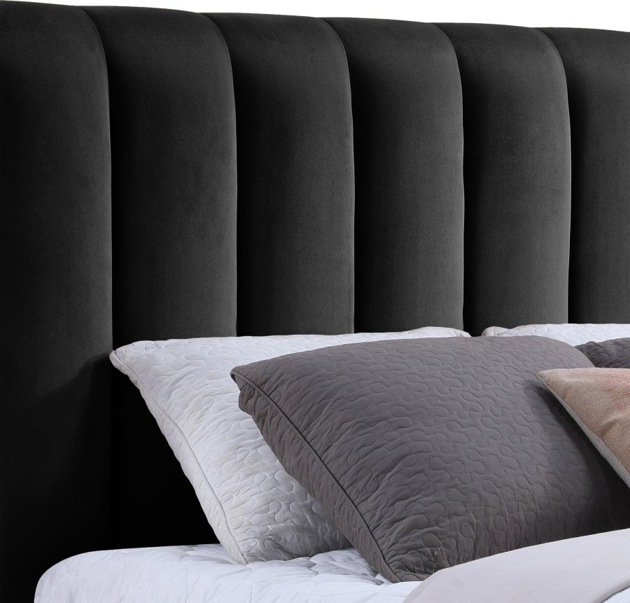 49099-6.jpg Amara Velvet Upholstered Bed - Image 7