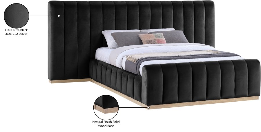 49099_00.jpg Amara Velvet Upholstered Bed - Image 10