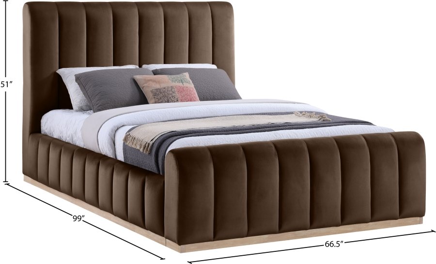 49104_0.jpg Amara Velvet Upholstered Bed - Image 9