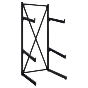 DUARTO 3-TIER SOFA DISPLAY RACK BLACK